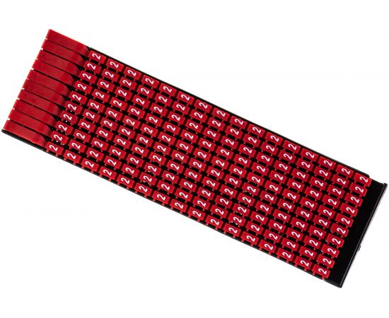 Маркер для кабеля сечением 4-6 мм DKC символ 2 160шт MKF2S3 