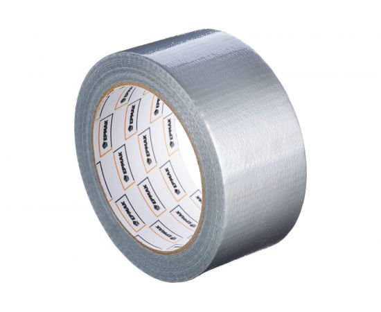 Армированная серебряная клейкая лента ЕРМАК 48 мм х 25 м, инд. упаковка 472-048 