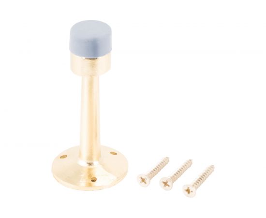 Дверной ограничитель Стандарт 3055 GP (европакет; прямой; золото) 11103 