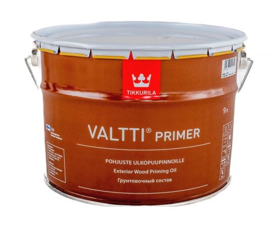 Грунт антисептик TIKKURILA VALTTI PRIMER, содержащий масло 9л 505000160 
