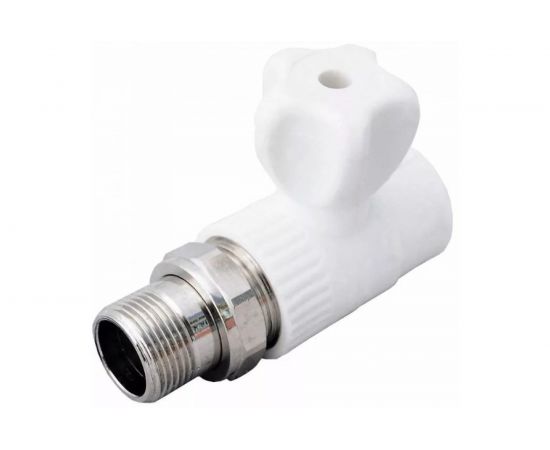 Шаровый кран VALFEX 25х1/2 дюйма НР, прямой для радиатора 10149125 107-3706 