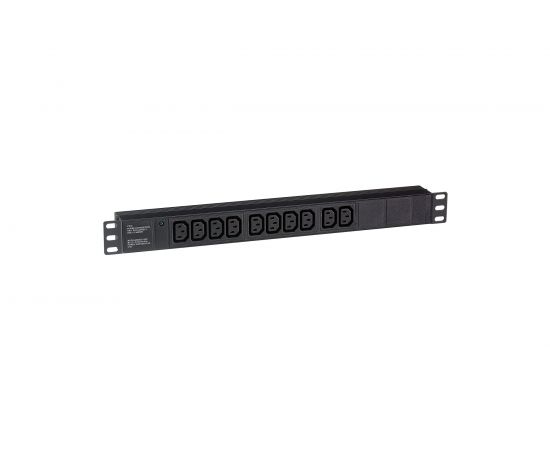 Блок розеток ExeGate ServerPro PDU-19H003 Al-10C13-C14, 19, 1U, алюминий, 10 IEC 320 C13, С14 280861 