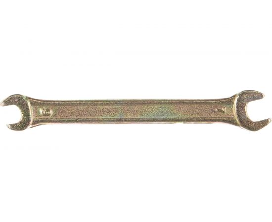 Гаечный рожковый ключ желтый цинк REXANT 6х7 мм 12-5821-2 