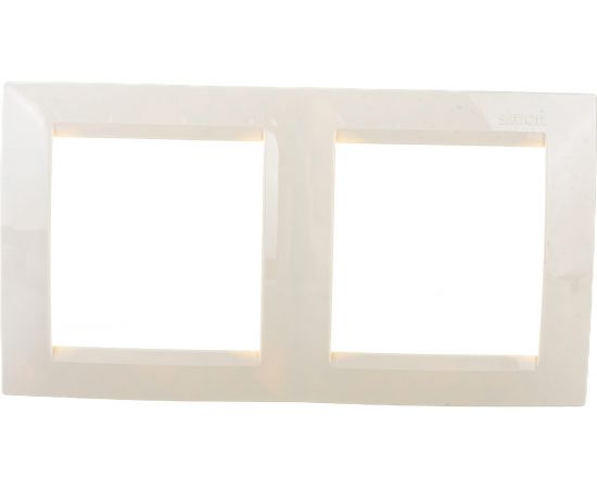 Двухместная рамка, слоновая кость Simon 1500620-031 
