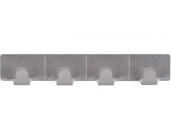 Планка с 4 крючками МУЛЬТИДОМ Стэнли стил длина 16 см DH27-97 