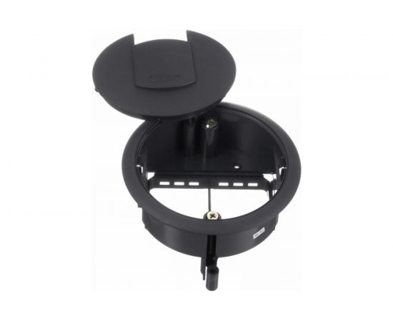 Люк в пол на 2 модуля Экопласт LUK 2 45х45 мм, с суппортом, пластик 70022 