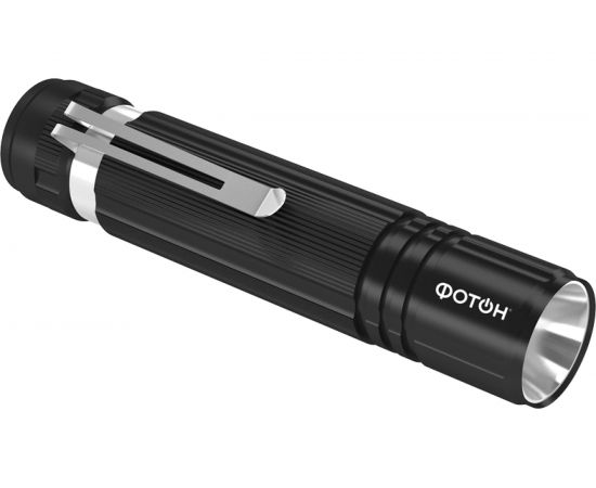 Светодиодный фонарь ФОТОН MS-200 0,5W, 1хLR6 в комплекте, черный 23443 