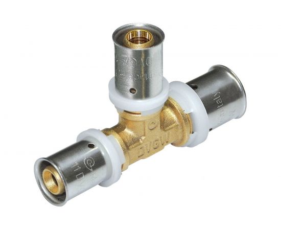 Тройник пресс 20х20х16 Uni-Fitt 706G7760 