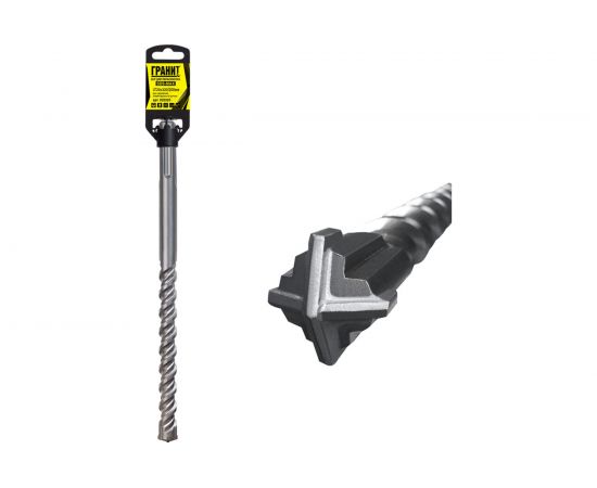 Бур Quadro-X (20x320/200 мм; SDS-max) ГРАНИТ 820320 