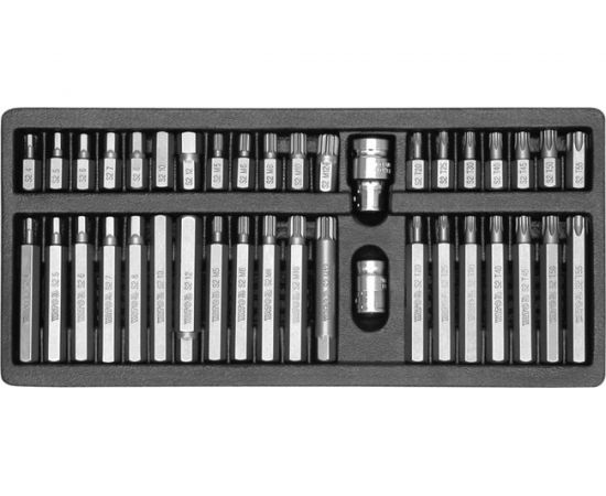 Набор бит HEX SPLINE TORX (40 шт; 1/2-3/8) YATO YT-0400 