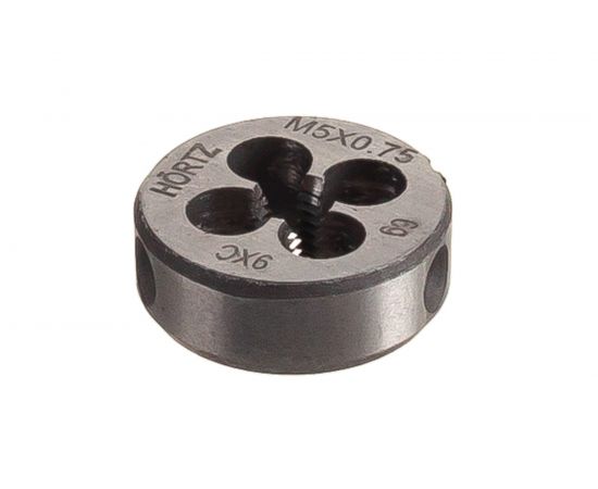 Плашка М 5 х0.75 9ХС HORTZ 203989 – изображение 2