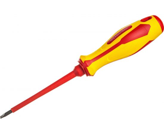 Шлицевая отвертка KING TONY Slotted 4,0 мм, 100 мм, диэлектрическая 14720404 – изображение 2