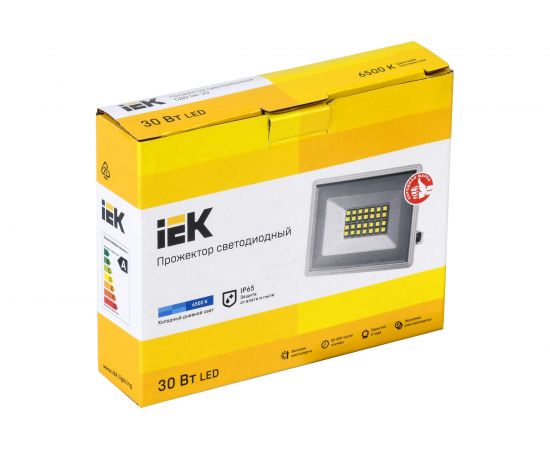 Прожектор IEK LED СДО 06-30, IP65, 6500K, белый LPDO601-30-65-K01 – изображение 2