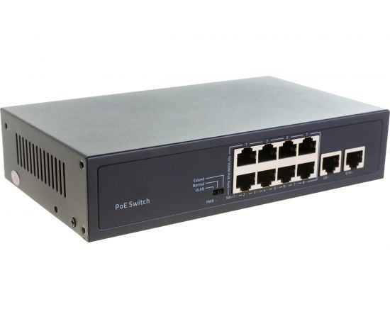 10 портовый POE Ethernet коммутатор Tantos TSn-8P10V – изображение 3