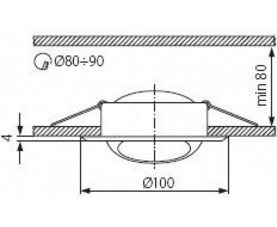 Точечный светильник KANLUX ARGUS CT-2117-W 311 – изображение 3