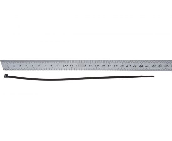 Кабельные хомуты Экопласт 3, 5 х 250 мм, цвет черный, 100 шт 45250BL – изображение 3