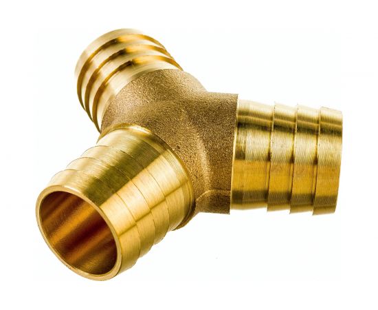 Штуцер соединительный тройной 25х25х25 мм латунь SANTRADE 9430 – изображение 3