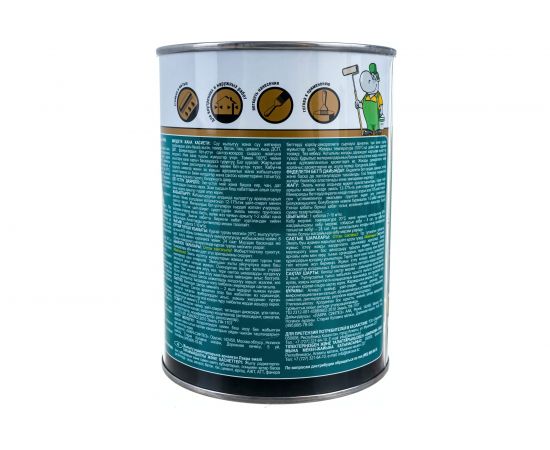 Алкидная эмаль для радиаторов Лакра белая, полуматовая, 0.9 кг 90003022890 – изображение 3