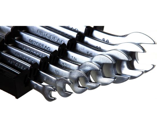 Набор рожковых ключей АвтоDело 8 шт. холдер 32080 14015 – изображение 4