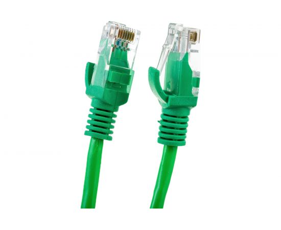 Патч-корд ExeGate UTP-RJ45-RJ45-5e-1M-GN, UTP, cat.5e, 1м, зеленый 258672 – изображение 4