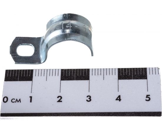 Металлическая однолапковая скоба FORTISFLEX СМО 14-15 47422 – изображение 5