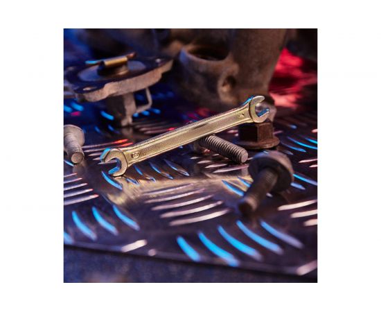 Гаечный рожковый ключ желтый цинк REXANT 6х7 мм 12-5821-2 – изображение 7