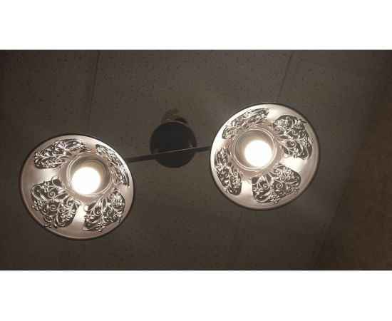 Люстра JUPITER LIGHTING ржа-2х60W E27 230V, 27 см-50.5 см-19 см MО 83-5046/2 – изображение 9