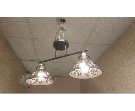 Люстра JUPITER LIGHTING ржа-2х60W E27 230V, 27 см-50.5 см-19 см MО 83-5046/2 – изображение 10