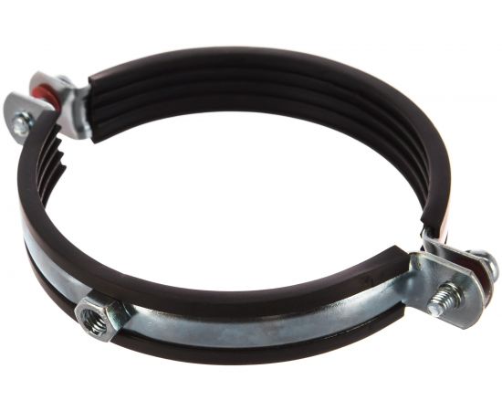 Трубный хомут с гайкой ЗУБР 4"", 5штук, оцинкованный 37850-107-116 