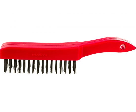Зачистная пятирядная щетка с пластиковой ручкой MATRIX 74815 