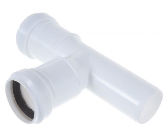 Канализационный тройник RTP D 32х32 мм, 87 град, белый 27532 
