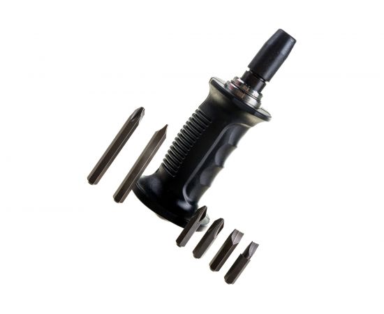 Ударная отвертка Автоdело анатомическая ручка, 6 насадок, футляр 40009 10788 