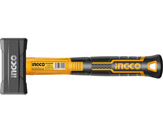 Кувалда INGCO с фибергласовой рукояткой, 1кг HSTH81802 