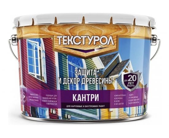 Антисептик Текстурол КАНТРИ база А, белый, 2.7л 90003591491 