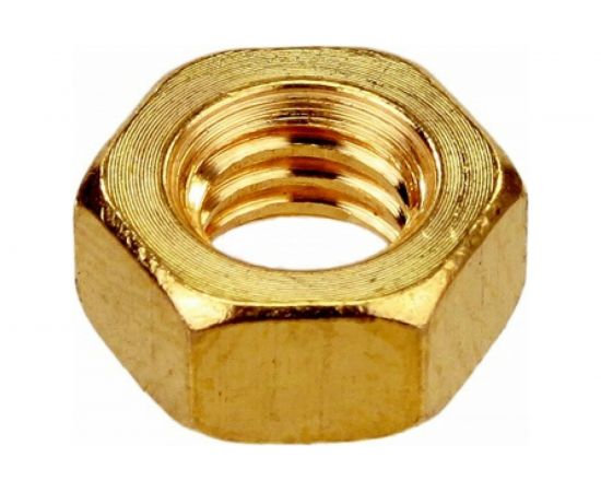 Шестигранная гайка DINFIX DIN 934, латунь, М8, 4 шт. 00-00001725 