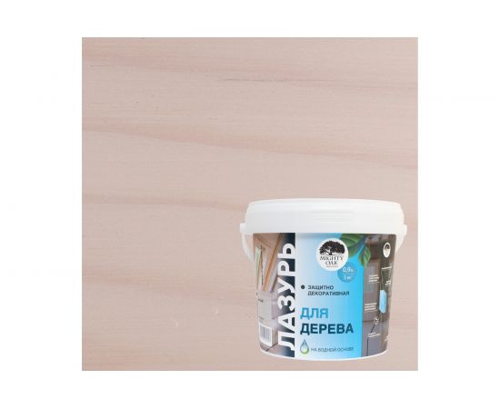 Лазурь для дерева MIGHTY OAK (белый; 0.9 л) MO 172 