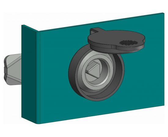 Пылезащитный колпачок ТРИЗАМ полиуретан, посадочное отверстие D-22,5 мм КП05.35 TRZ0064 