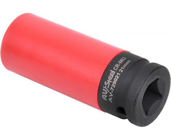 Головка ударная удлиненная тонкостенная (21 мм; 1/2DR) AV Steel AV-729021 – изображение 2
