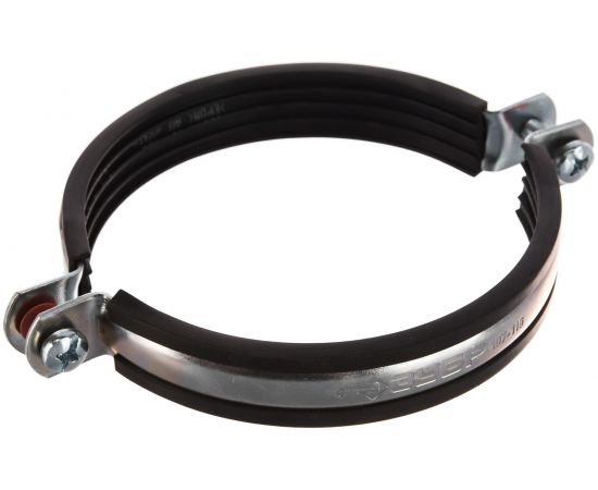 Трубный хомут с гайкой ЗУБР 4"", 5штук, оцинкованный 37850-107-116 – изображение 2