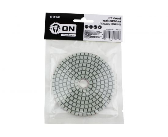 Круг алмазный гибкий шлифовальный, Черепашка 100 мм, P400 On 19-09-040 – изображение 2
