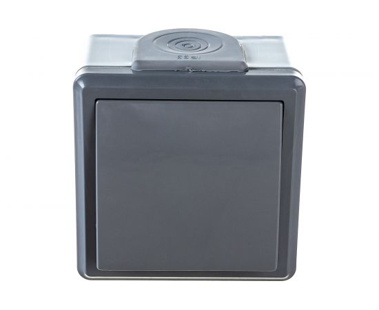 Выключатель Bylectrica 1-клавишная, IP55, серия ПРАЛЕСКА АКВА, А110-2131 03 – изображение 2