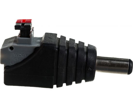 Разъём питания TDM штекер 2.1х5.5, с быстрозажимной колодкой, индивидуальная упаковка SQ1809-0043 – изображение 2