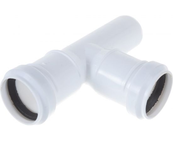 Канализационный тройник RTP D 32х32 мм, 87 град, белый 27532 – изображение 3