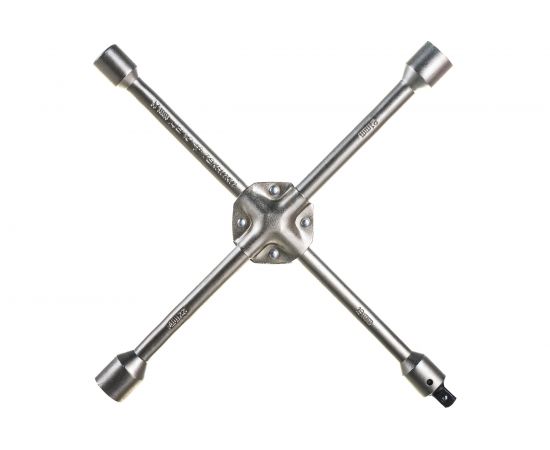 Балонный крестовой усиленный ключ 17 х 19 х 21 х 22 мм с переходником 19мм-1/2" Дело Техники 531222 – изображение 3