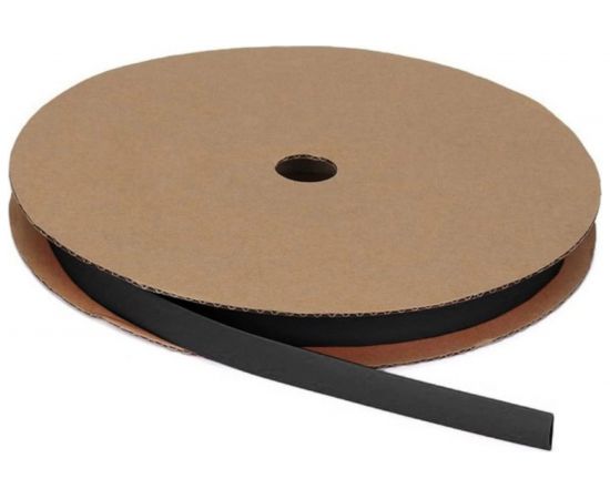 Термоусаживаемая трубка REXANT 8,0/4,0 мм, черная /бухта 100 м/ 49-0806 – изображение 3