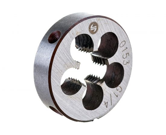 Плашка ИНСТУЛС трубн. G 1/4 38x10 9ХС 2654-0153 ГОСТ 9740-71 00001335910 – изображение 3