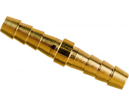 Штуцер двухсторонний елочка 6 мм - 6 мм Pegas pneumatic 3404 – изображение 3