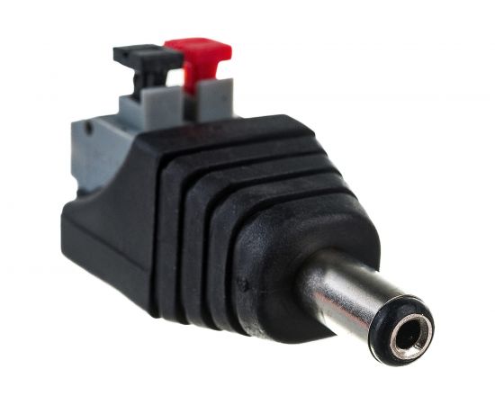 Разъём питания TDM штекер 2.1х5.5, с быстрозажимной колодкой, индивидуальная упаковка SQ1809-0043 – изображение 3