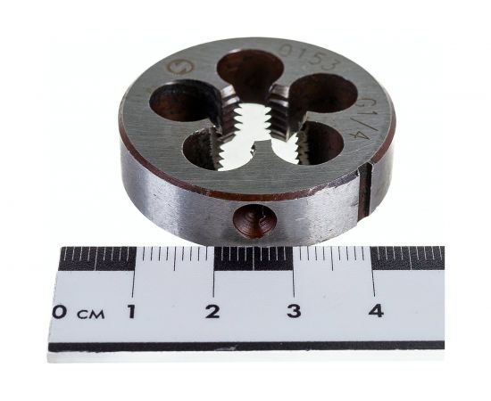 Плашка ИНСТУЛС трубн. G 1/4 38x10 9ХС 2654-0153 ГОСТ 9740-71 00001335910 – изображение 4