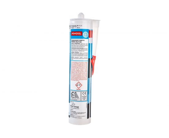 Силиконовый кислотный герметик Penosil Stop Fungi Silicone Sealant прозрачный, 310 мл H3709 – изображение 4